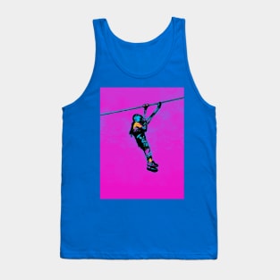 My First Zipline Ride!- Ziplining Tank Top